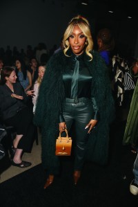 Jackie Asamoah at the Sergio HudsonSpring 2026 Ready-to-Wear show.