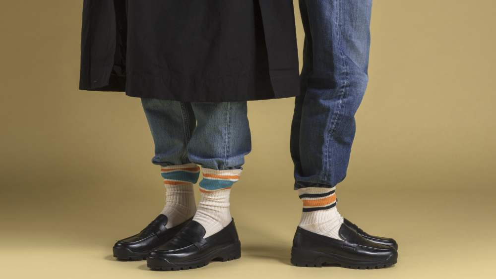 The snoafer is a sneaker-loafer hybrid.