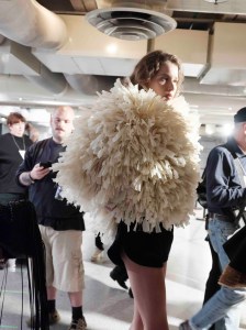 Backstage at Stella McCartney Spring 2026 Ready-to-Wear Collection at Paris Fashion Week