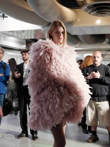 Backstage at Stella McCartney Spring 2026 Ready-to-Wear Collection at Paris Fashion Week