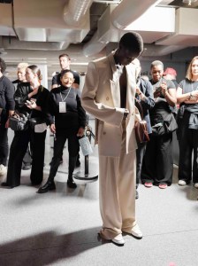 Backstage at Stella McCartney Spring 2026 Ready-to-Wear Collection at Paris Fashion Week