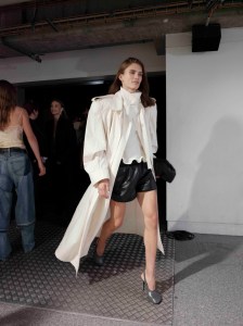 Backstage at Stella McCartney Spring 2026 Ready-to-Wear Collection at Paris Fashion Week