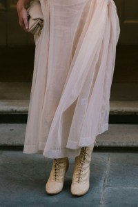 Shoes street style at London Fashion Week Spring 2026