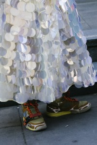 Shoes street style at London Fashion Week Spring 2026