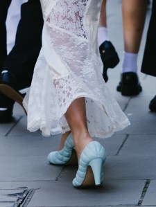Shoes street style at London Fashion Week Spring 2026
