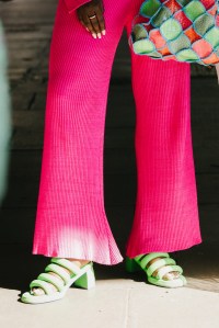 Shoes street style at London Fashion Week Spring 2026