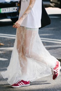 Shoes street style at London Fashion Week Spring 2026