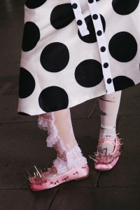 Shoes street style at London Fashion Week Spring 2026