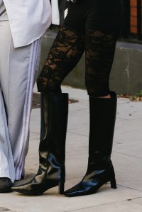 Shoes street style at London Fashion Week Spring 2026