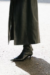 Shoes street style at London Fashion Week Spring 2026
