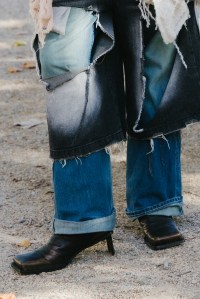 Shoes street style at London Fashion Week Spring 2026