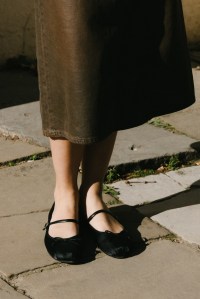 Shoes street style at London Fashion Week Spring 2026