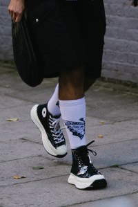 Shoes street style at London Fashion Week Spring 2026
