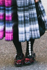 Shoes street style at London Fashion Week Spring 2026