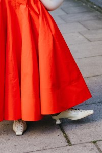 Shoes street style at London Fashion Week Spring 2026