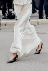 Shoes street style at London Fashion Week Spring 2026