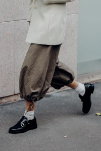 Shoes street style at London Fashion Week Spring 2026