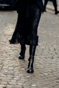 Shoes street style at London Fashion Week Spring 2026