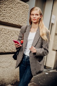 Street style at Milan Fashion Week Spring 2026