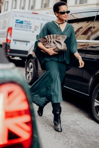 Street style at Milan Fashion Week Spring 2026