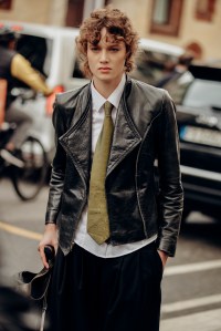Street style at Milan Fashion Week Spring 2026