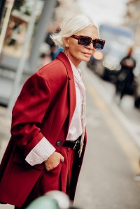 Street style at Milan Fashion Week Spring 2026