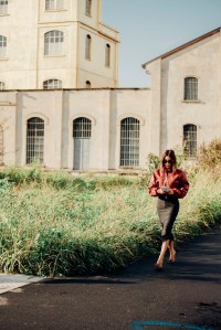Street style at Milan Fashion Week Spring 2026