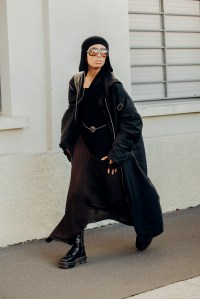 Street style at Milan Fashion Week Spring 2026