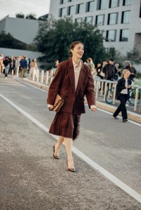 Street style at Milan Fashion Week Spring 2026