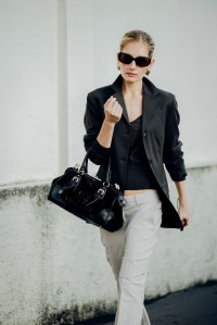 Street style at Milan Fashion Week Spring 2026