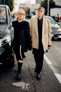 Street style at Milan Fashion Week Spring 2026