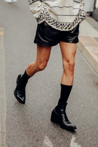 Shoes street style at Milan Fashion Week Spring 2026