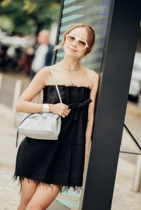 Street style at Milan Fashion Week Spring 2026
