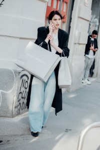 Street style at Milan Fashion Week Spring 2026