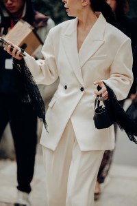 Street style at Milan Fashion Week Spring 2026