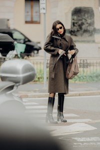 Street style at Milan Fashion Week Spring 2026