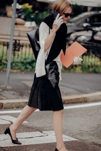 Street style at Milan Fashion Week Spring 2026