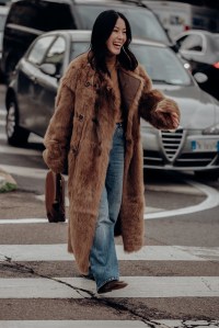 Street style at Milan Fashion Week Spring 2026