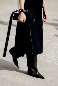 Shoes street style at Milan Fashion Week Spring 2026