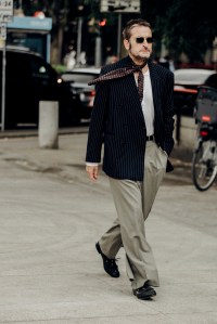 Street style at Milan Fashion Week Spring 2026