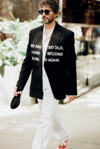 Street style at Milan Fashion Week Spring 2026