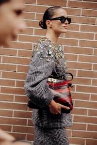 Street style at Milan Fashion Week Spring 2026