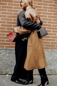 Street style at Milan Fashion Week Spring 2026