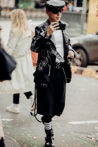 Street style at Milan Fashion Week Spring 2026