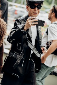 Street style at Milan Fashion Week Spring 2026