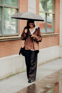 Street style at Milan Fashion Week Spring 2026