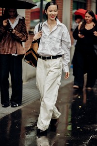 Street style at Milan Fashion Week Spring 2026