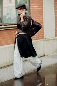 Street style at Milan Fashion Week Spring 2026