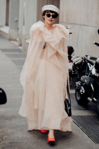 Street style at Milan Fashion Week Spring 2026