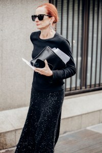 Street style at Milan Fashion Week Spring 2026